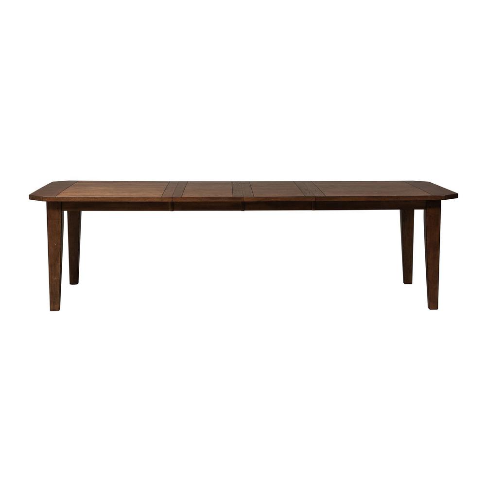 Hearthstone Ridge Rectangular Leg Table in Tobacco