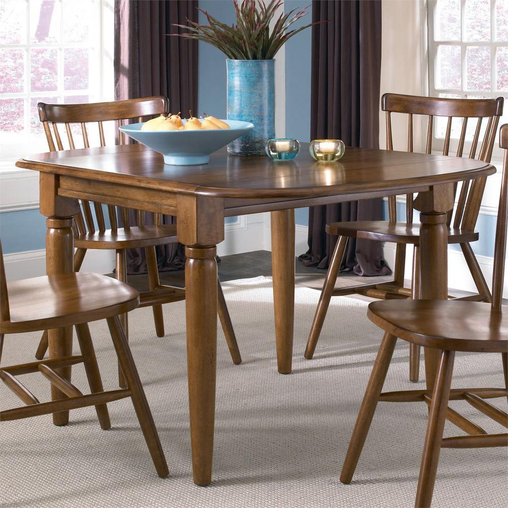 Creations Drop Leaf Table - Tobacco in Various
