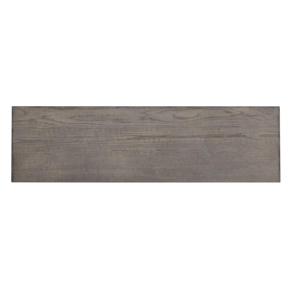 Modern Farmhouse Buffet in Dusty Charcoal w/ Heavy Distressing