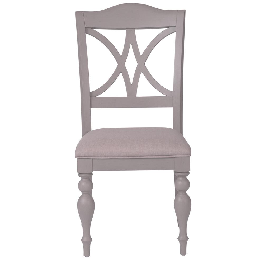 Summer House Slat Back Side Chair (RTA) in Dove Gray
