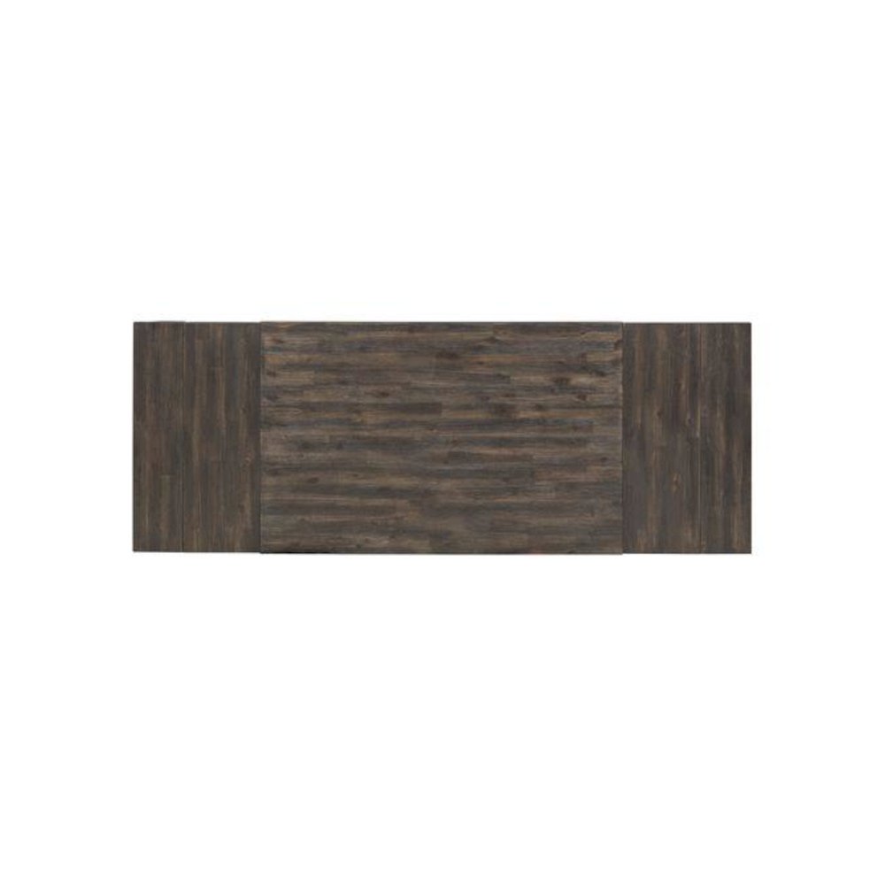 Double Bridge 7 Piece Gathering Table Set in Dark Chestnut