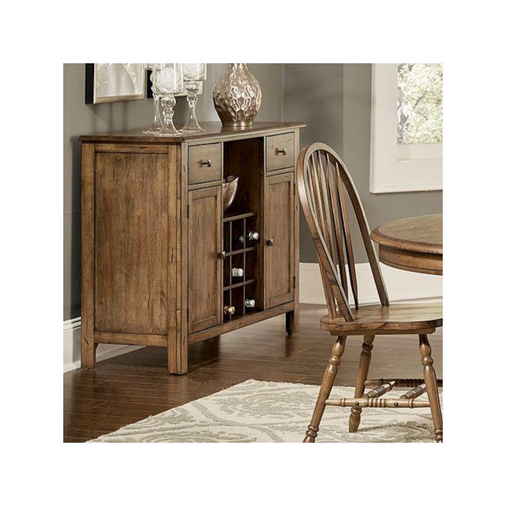 Carolina Crossing Server in Antique Honey