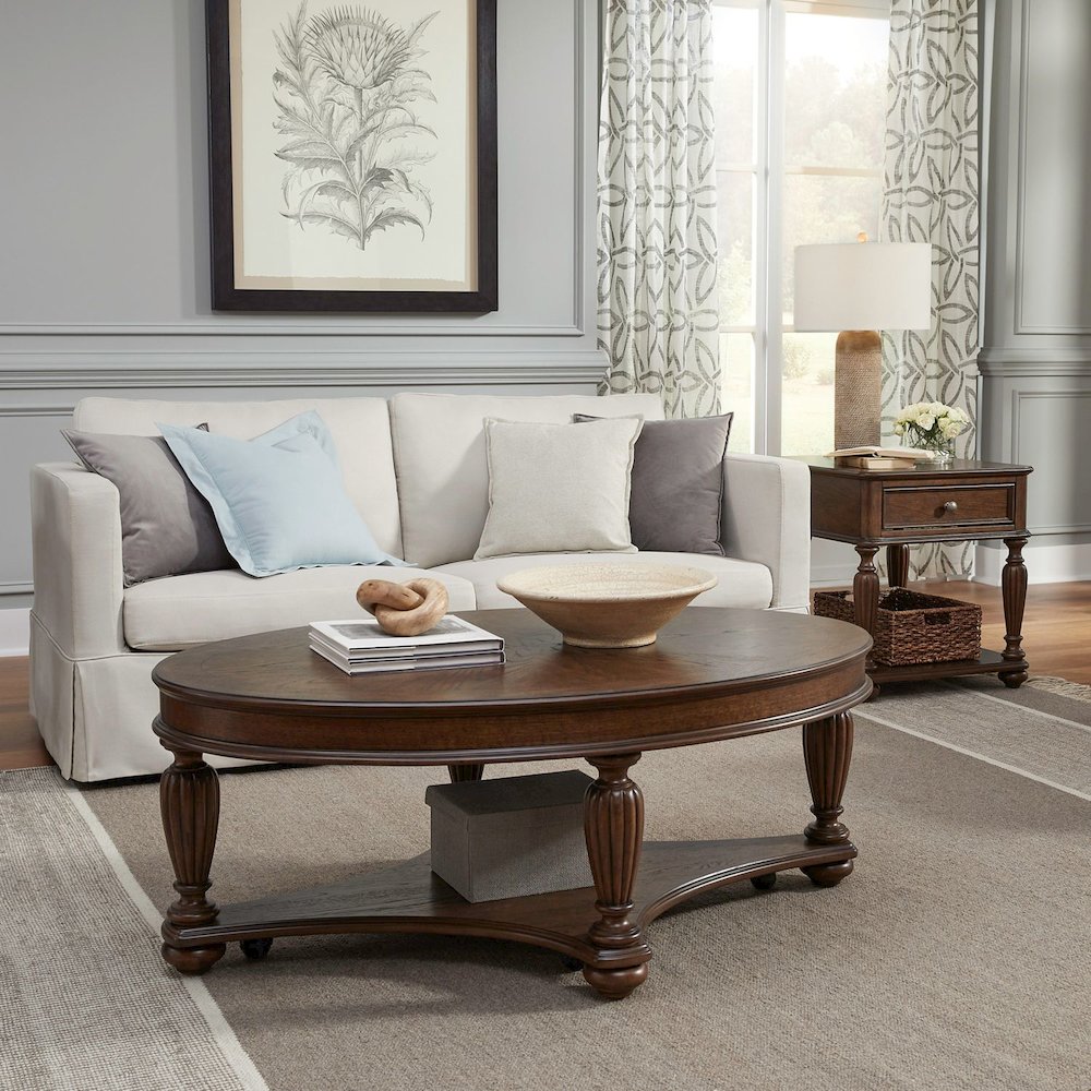 3 Piece Set for Living Room - Cocktail Table, 2 Rectangular End Tables