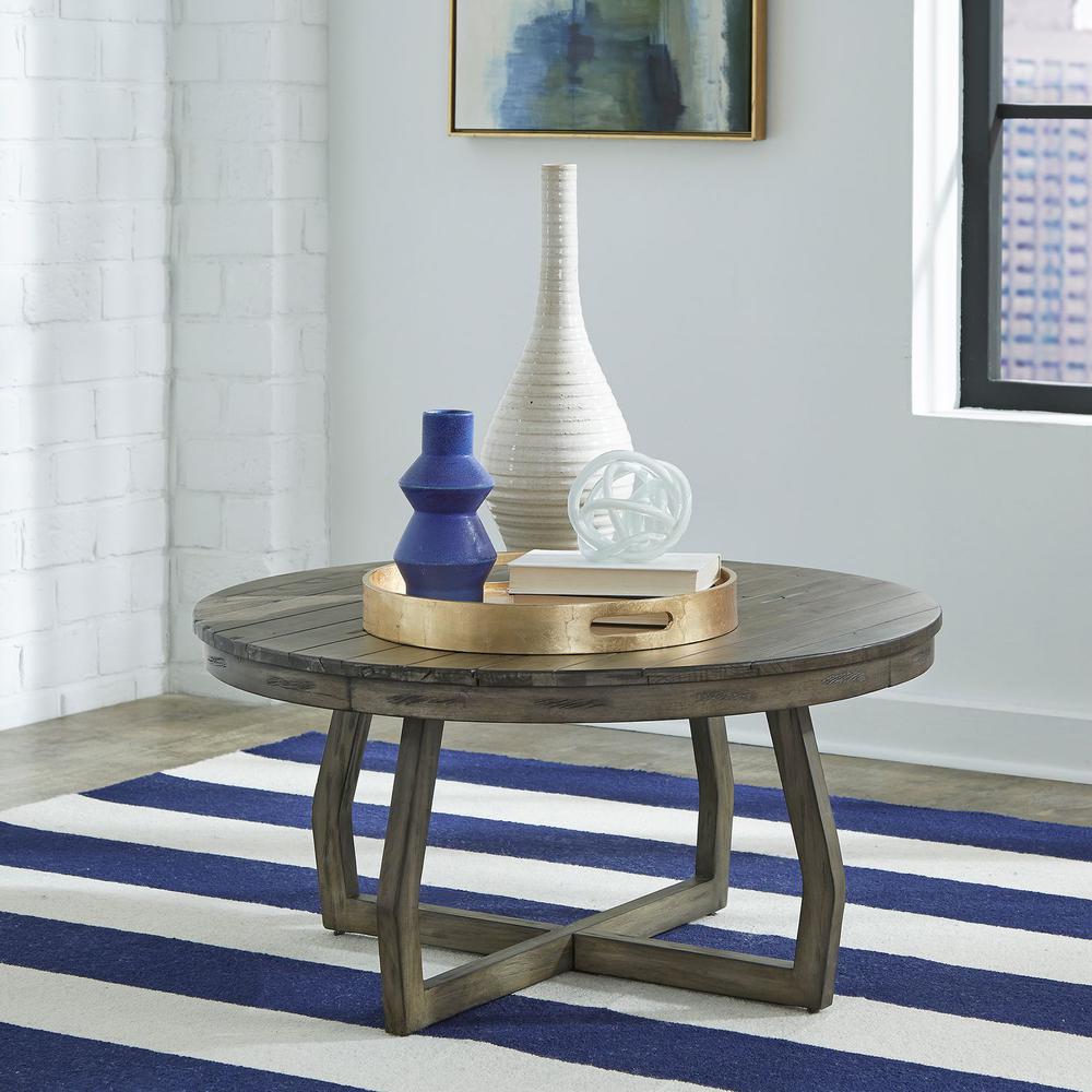Hayden Way Cocktail Table in Gray Wash
