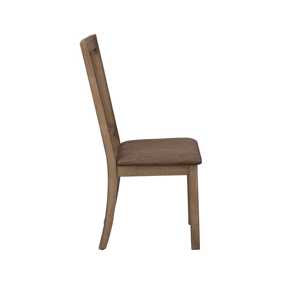 Sun Valley Slat Back Side Chair (RTA) in Sandstone