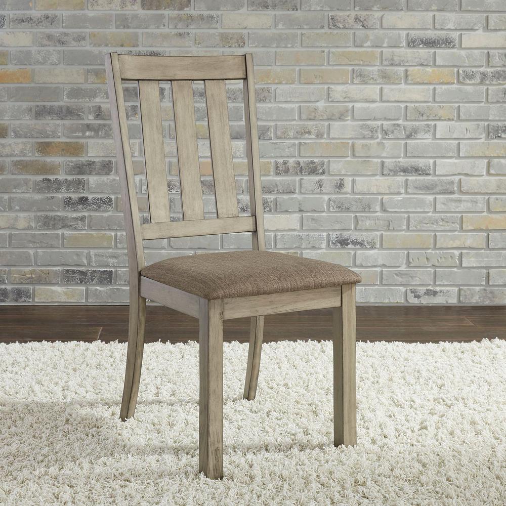 Sun Valley Slat Back Side Chair (RTA) in Sandstone