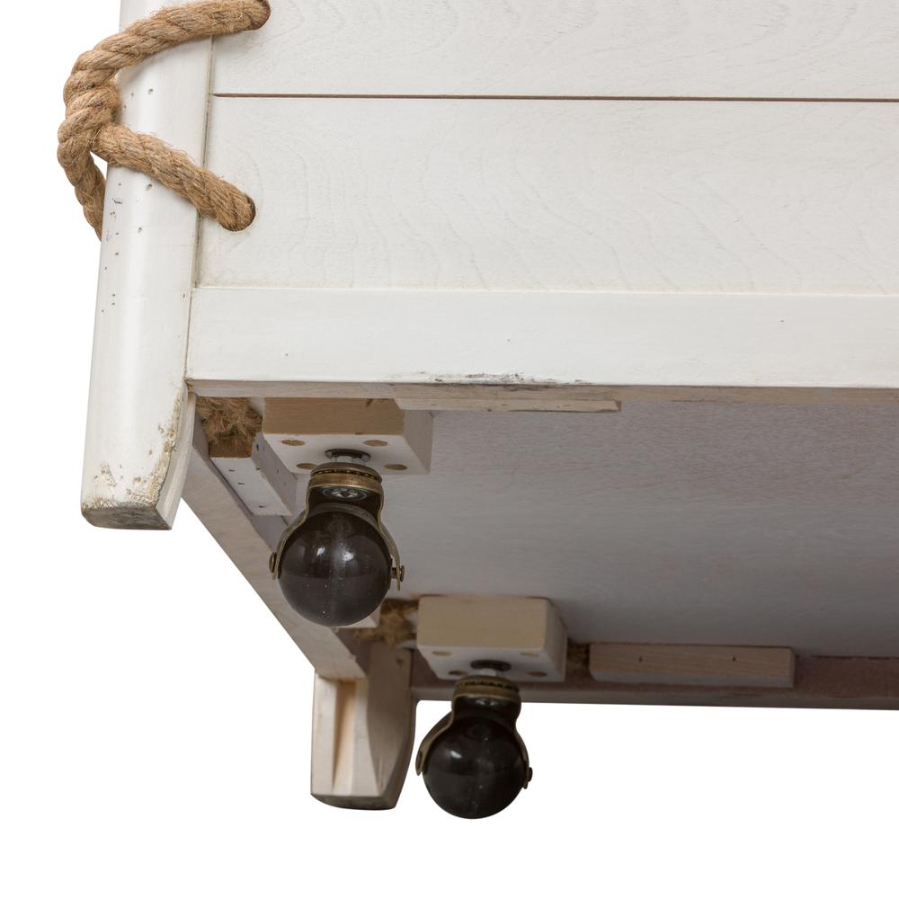 Dockside Storage Trunk in White
