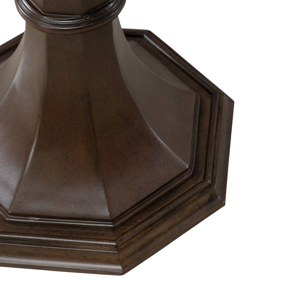 Arden Road Living Room Round Chairside Table - Satin Cherry