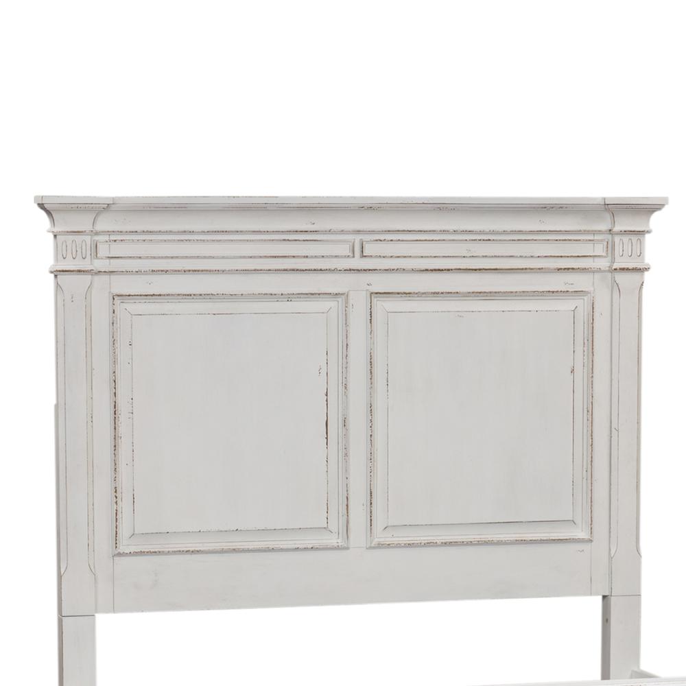 Abbey Park Queen Panel Headboard in Antique White