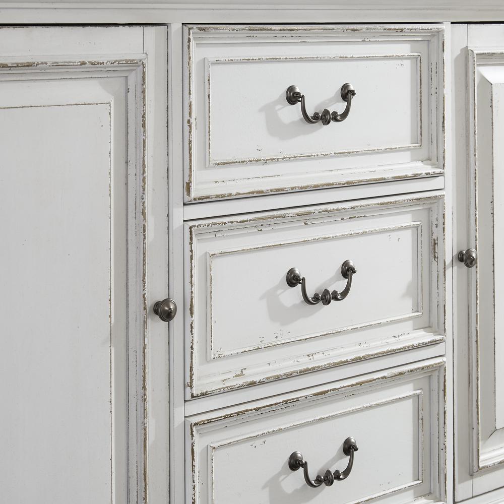 Abbey Park Buffet in Antique White