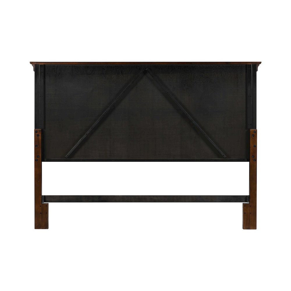 Rustic Traditions King Panel Bed Headboard - Rustic Cherry