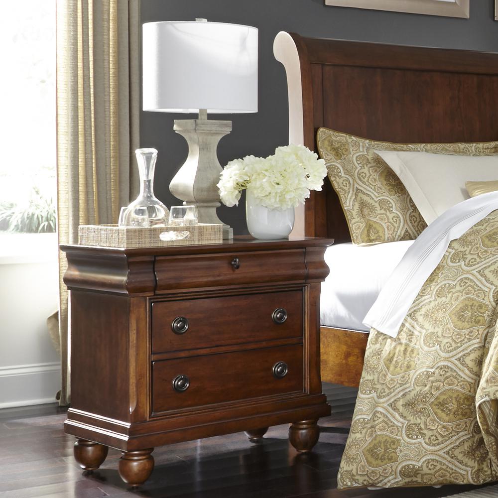 Rustic Traditions Night Stand in Rustic Cherry