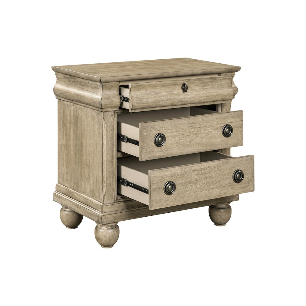 Rustic Traditions Bedroom Nightstand - Saddle Tan