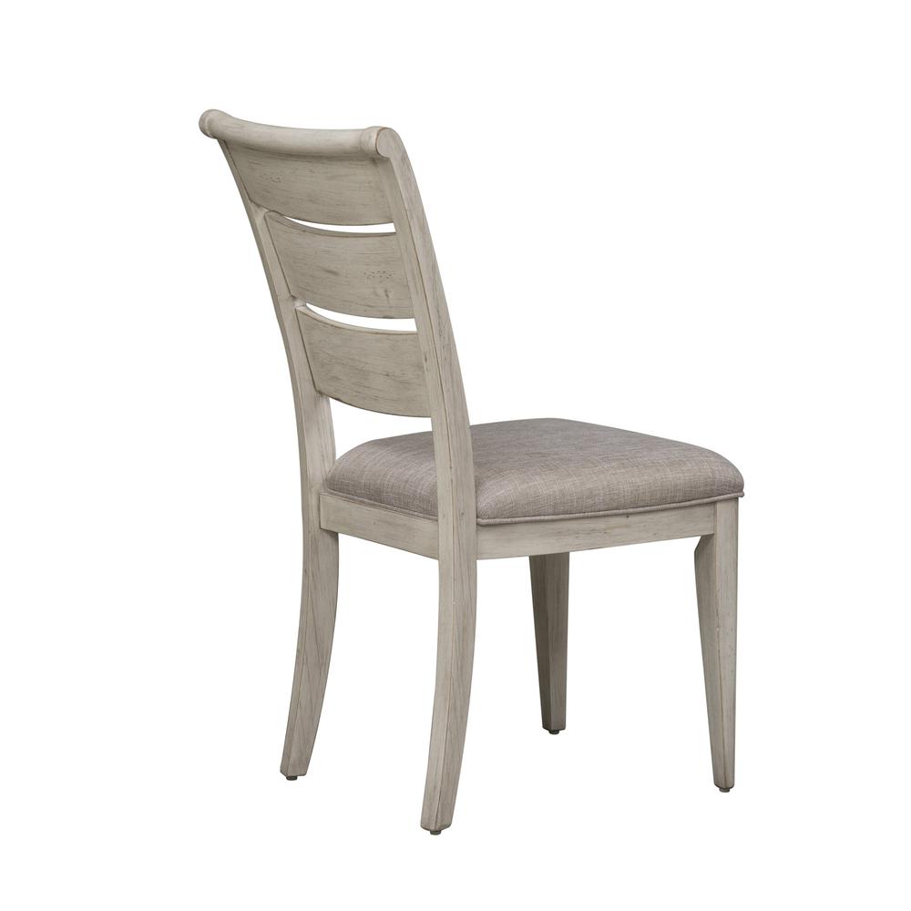 Ladder Back Upholstered Side Chair (RTA)-Set of 2