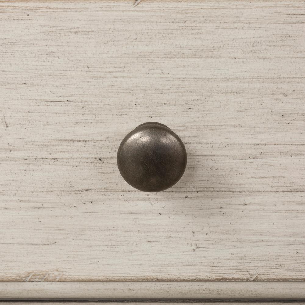 Farmhouse Reimagined Server in Antique White w/ Chestnut Top