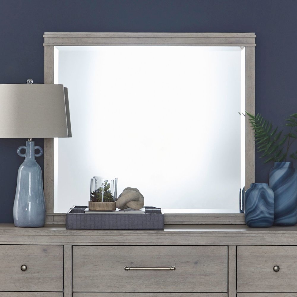New Haven Dresser Mount Mirror - Sanctuary White
