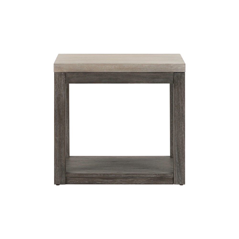 Piedmont 3 Piece Table Set - Cocktail, 2 End Tables, Charcoal Ash Oak