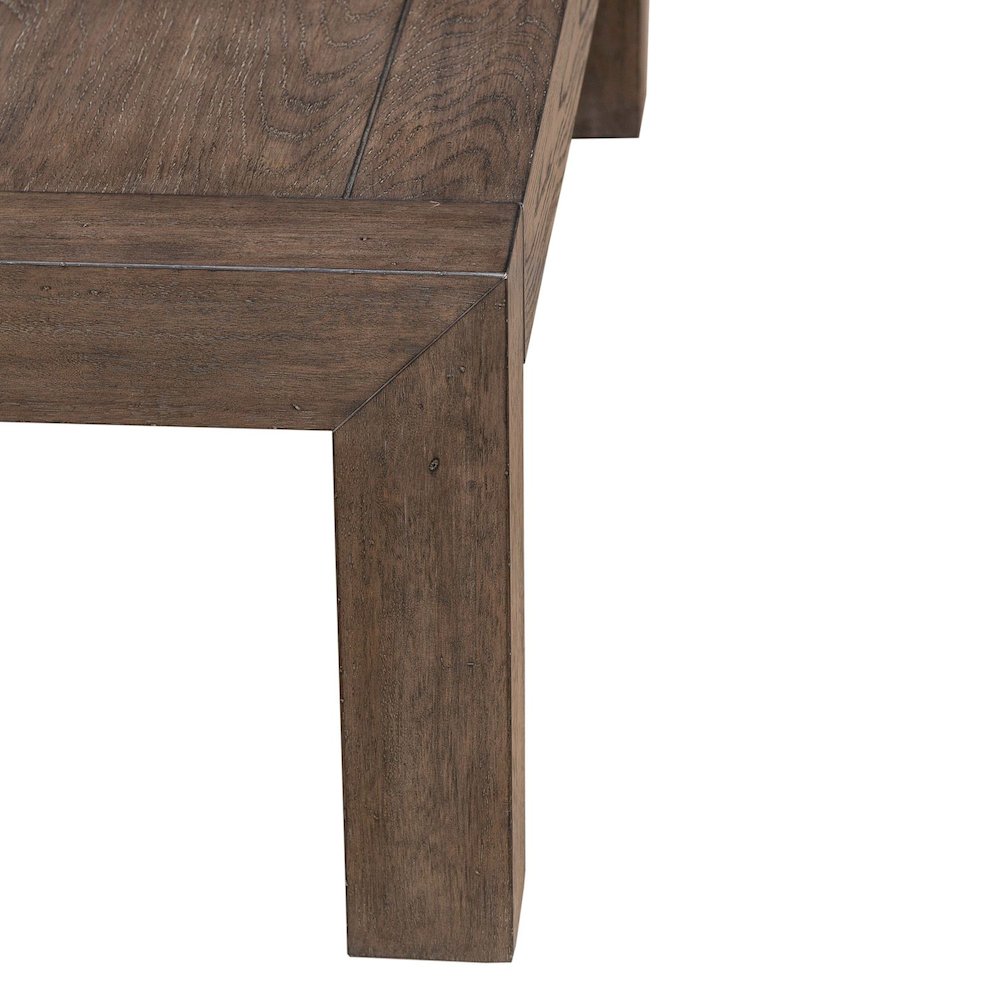 Cascade Falls Living Room Rectangular Cocktail Table - Satin Espresso