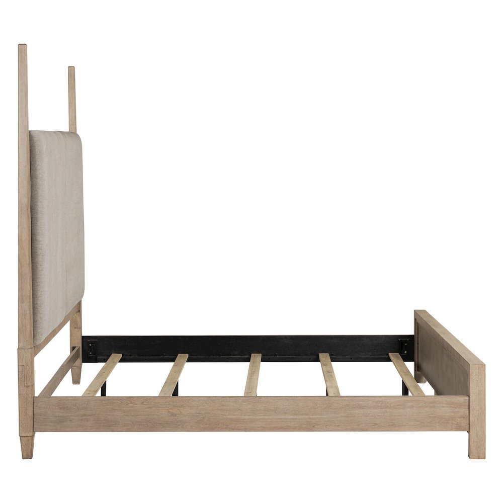 Proximity Place King Poster Bed - Barley Buff Birch Wood