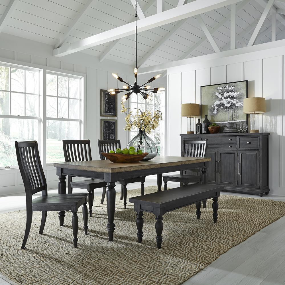 Harvest Home Backless Bench (RTA) in Chalkboard