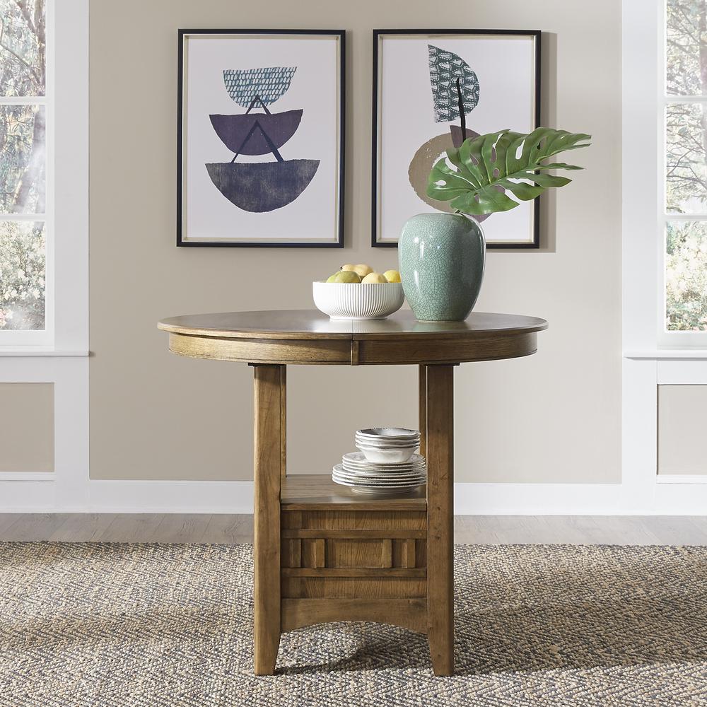 Santa Rosa Pub Table in Antique Honey