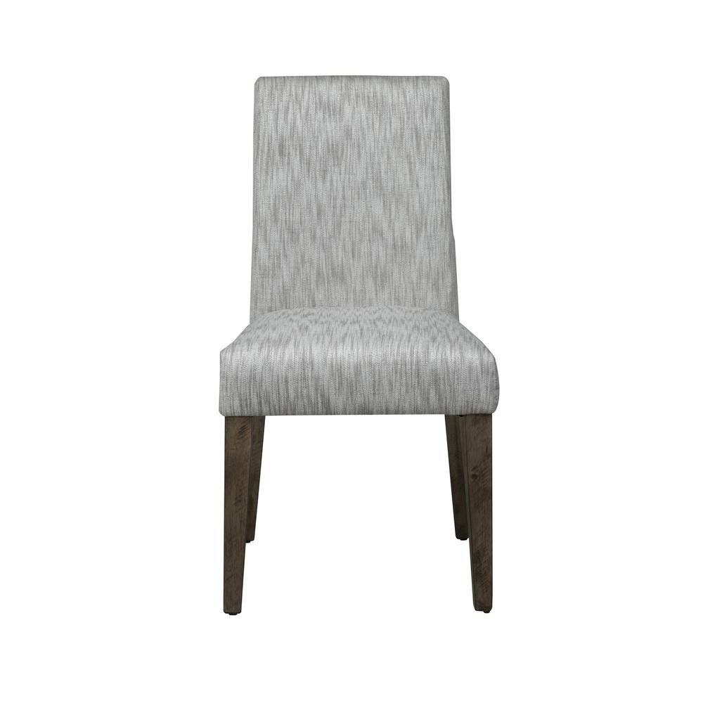 Brown Upholstered Side Chair – Elegant Wooden Dining Chair for Any Room