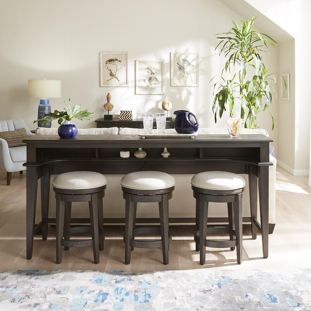 Mill Creek Console Bar Table in Brown