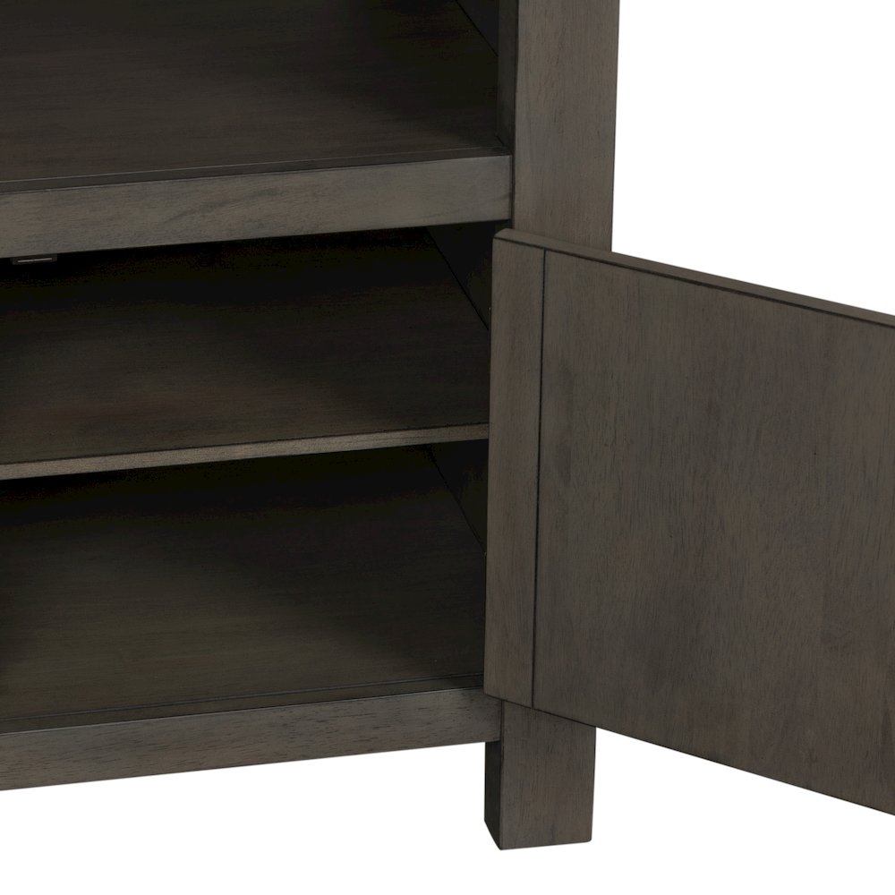 Lindsey Farm Kitchen Island in Rubberwood Solids & Veneers w/ MDF