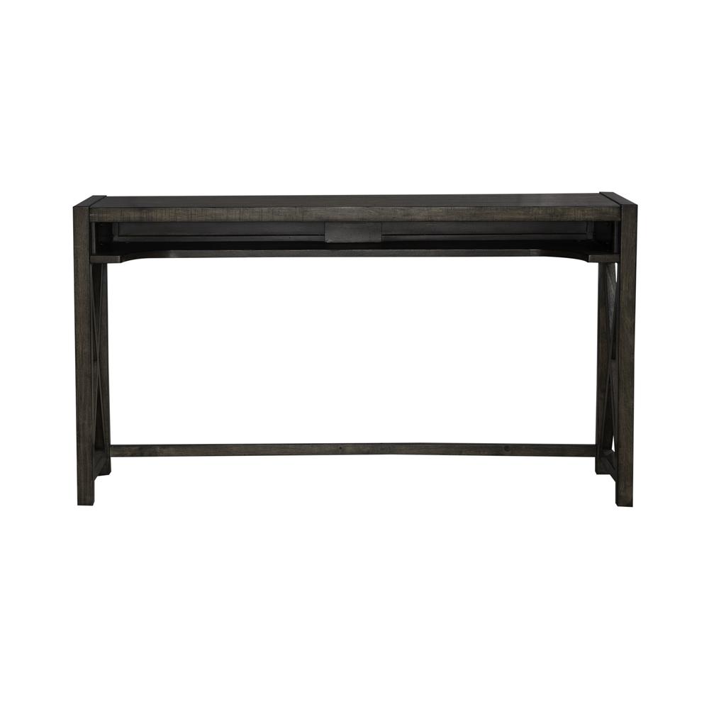 Lennox Console Bar Table in Weathered Chestnut
