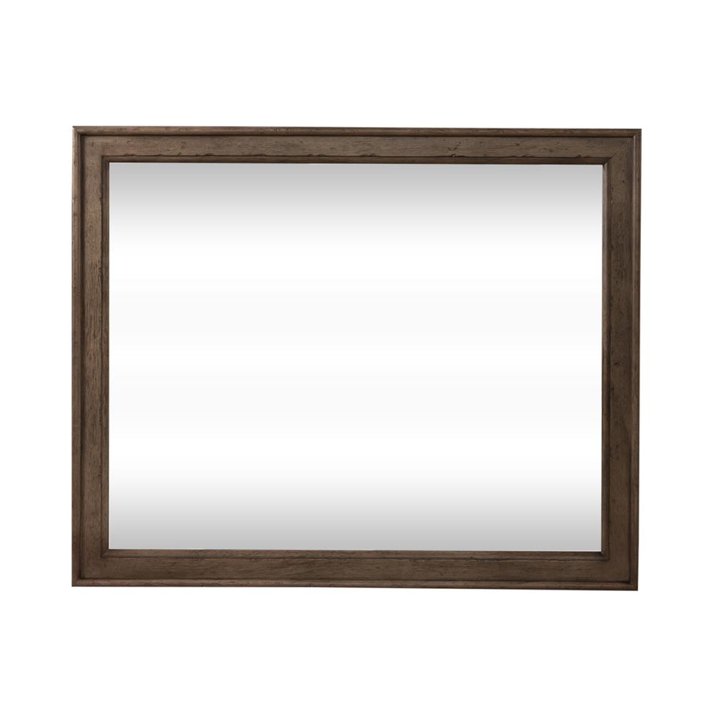 Landscape Mirror Traditional Multi in Dusty Taupe