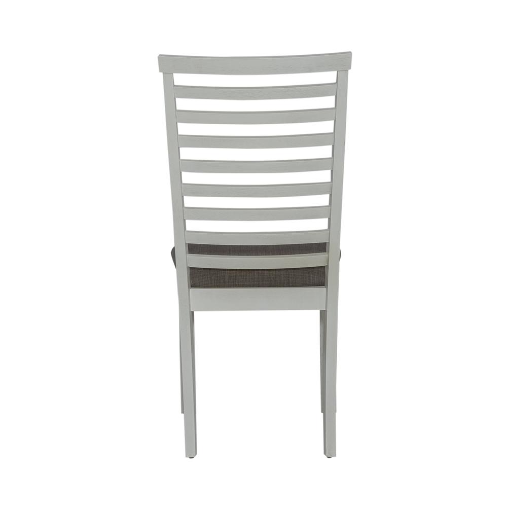 Brook Bay 3 Piece Drop Leaf Set - Textured White Finish in White