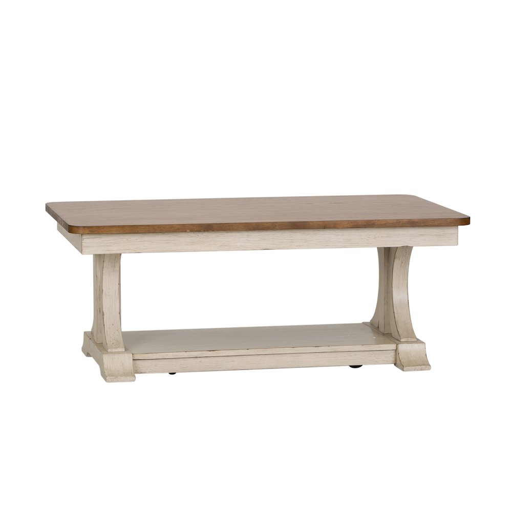Farmhouse Reimagined 3 Piece Set (1-Cocktail 2-End Tables)