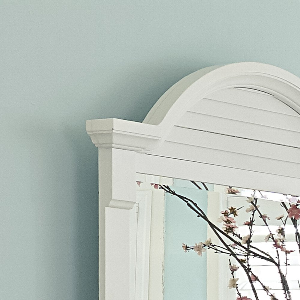 Summer House I King Poster Bed, Dresser & Mirror, Night Stand
