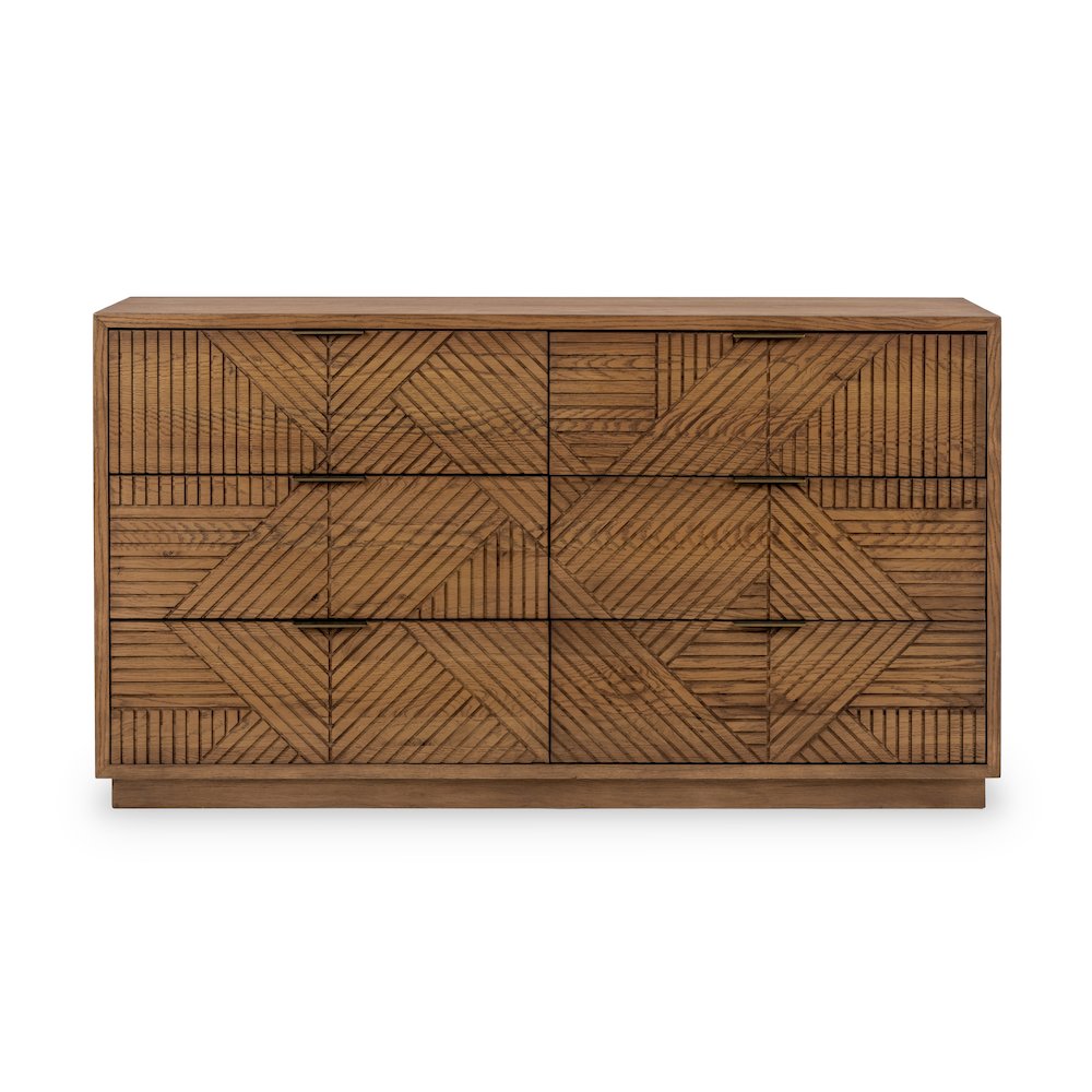 Santa Clara 6-Drawer Wood Dresser