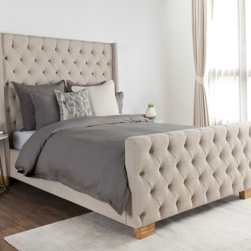 Arcadia Linen Blend King Duvet