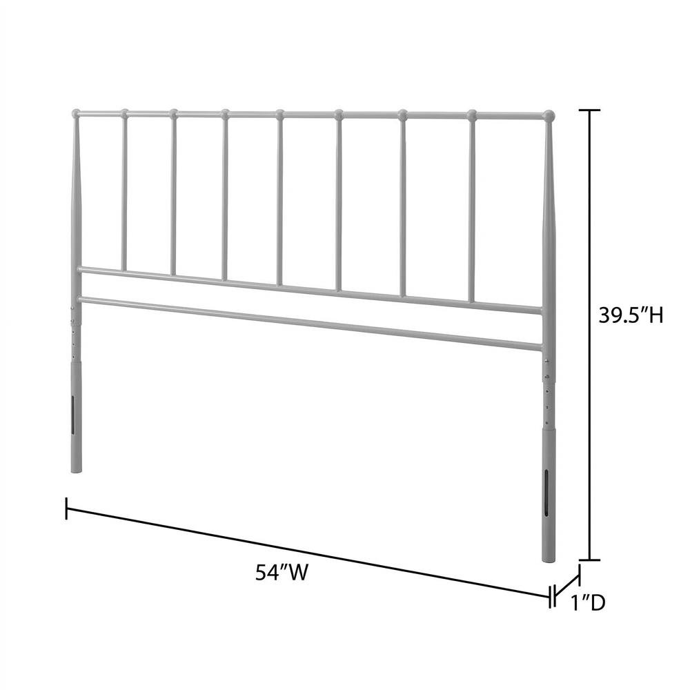 Metal Stainless Steel Full Headboard with Durable Design and Sleek Finish