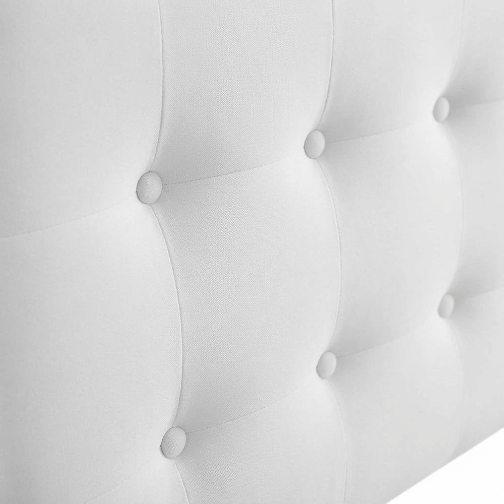 Biscuit Tufted Twin Headboard in Performance Velvet with Soft Upholstery