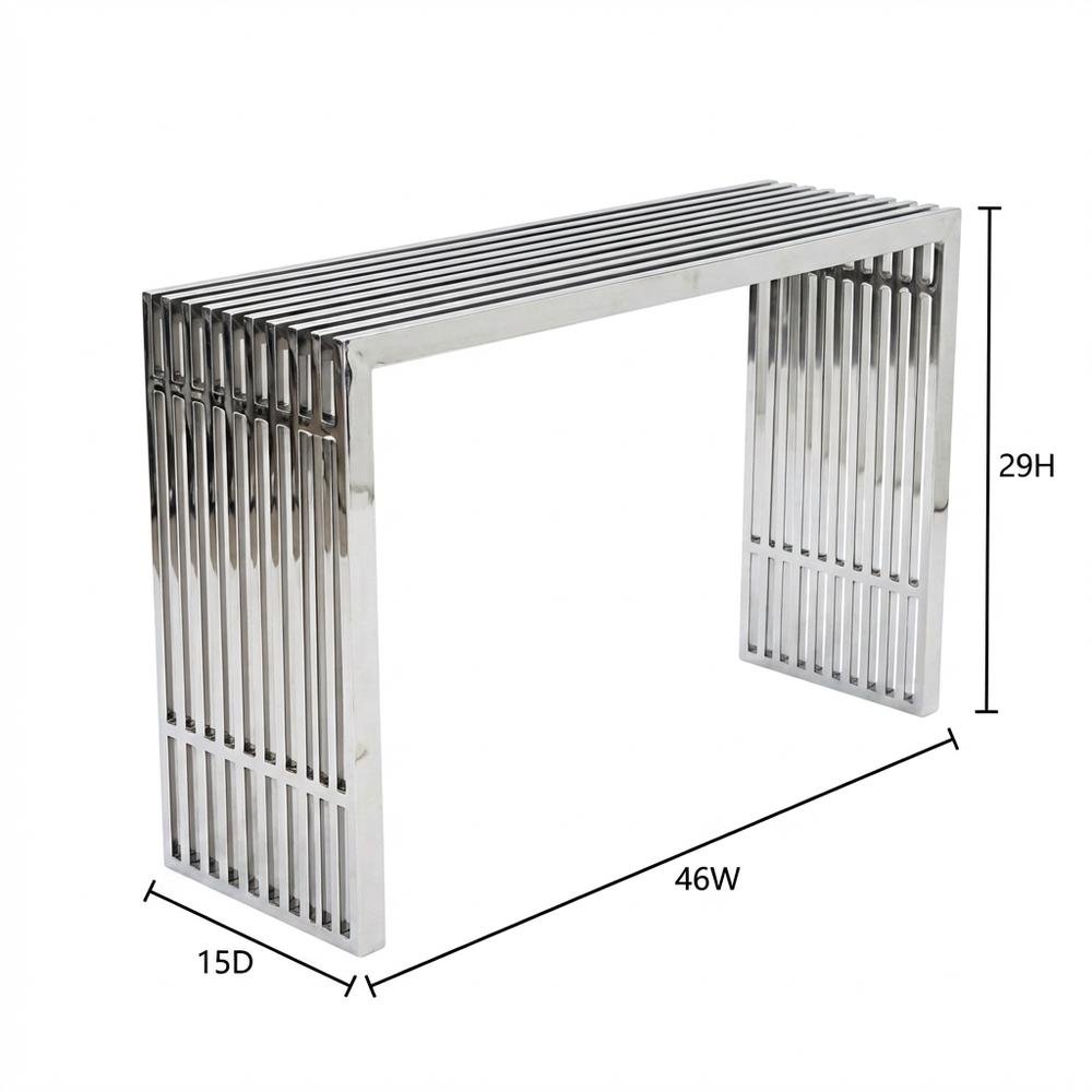 Wooden Console Table with Sleek Finish and Sturdy Construction
