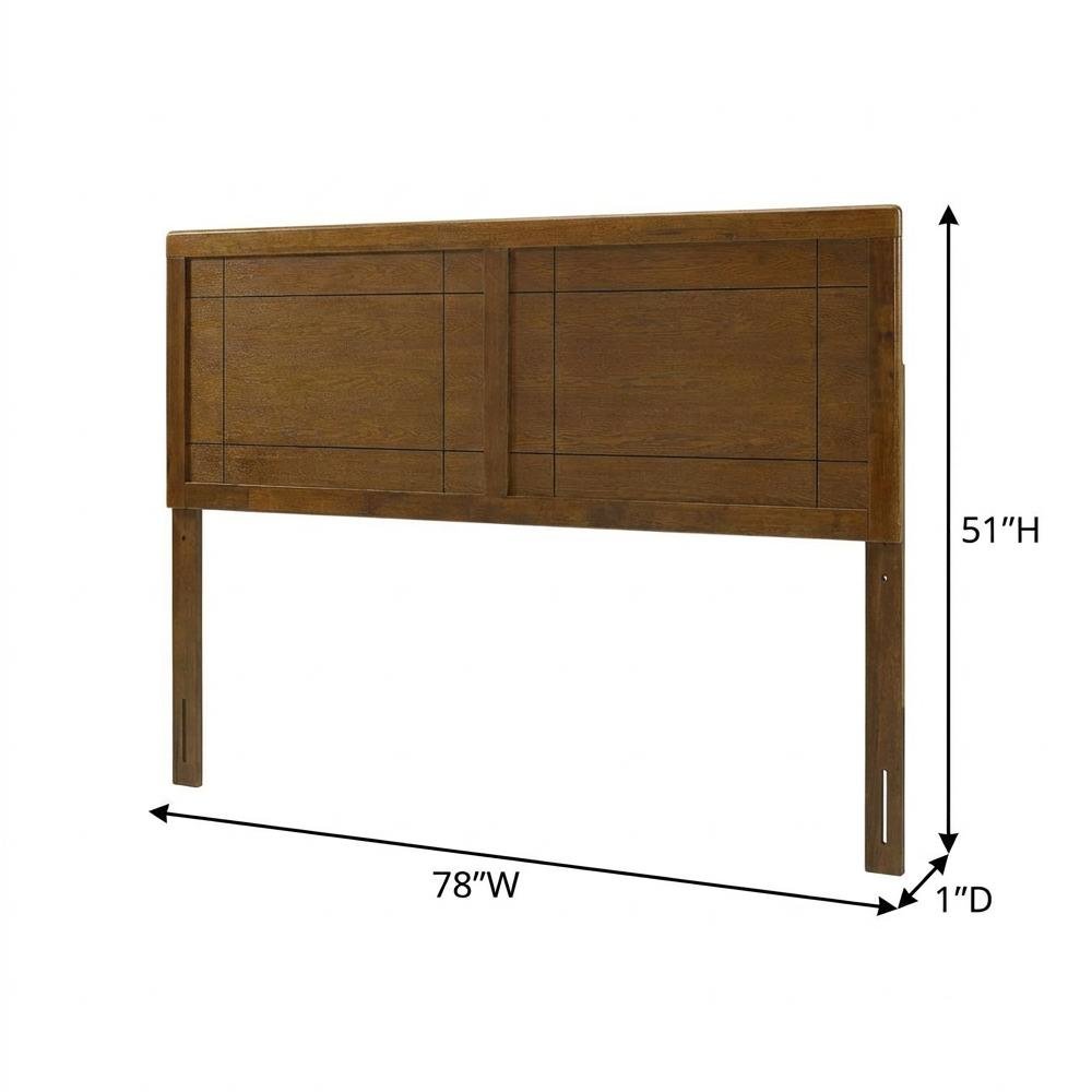 King Wood Headboard with Durable Construction and Timeless Design