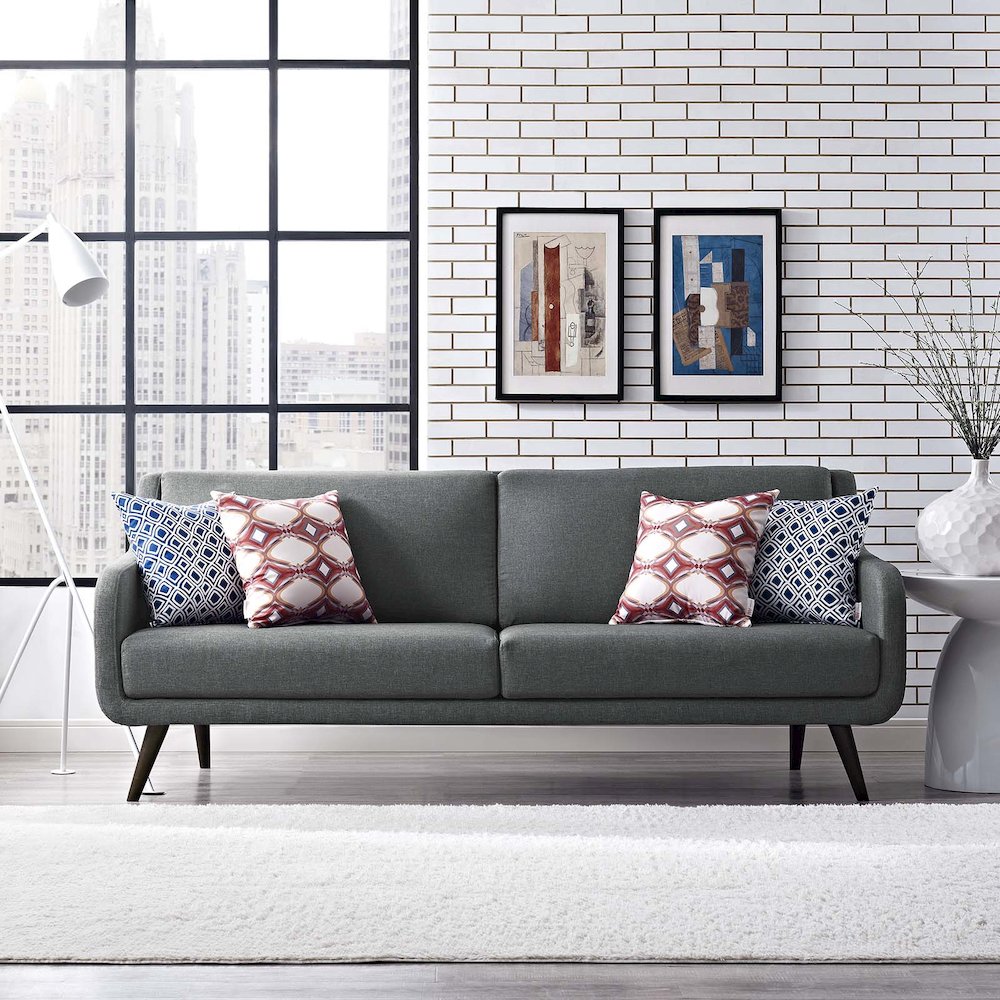 Verve Upholstered Fabric Sofa