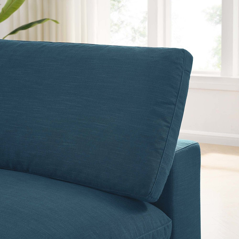Commix Down Filled Overstuffed Armless Chair