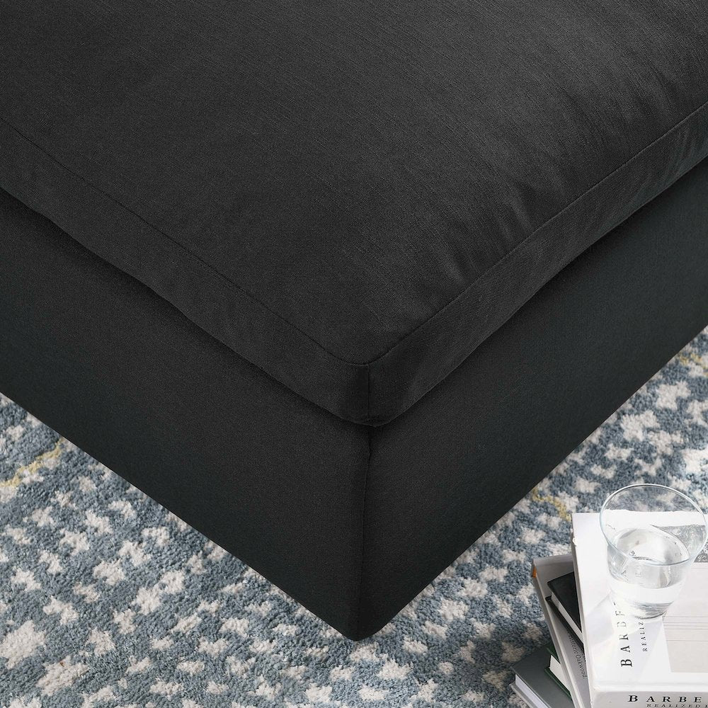 Commix Down Filled Overstuffed Ottoman