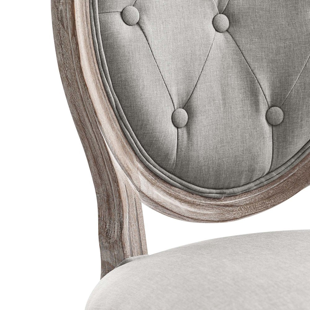 Arise Upholstered Fabric Dining Side Chair Set of 4