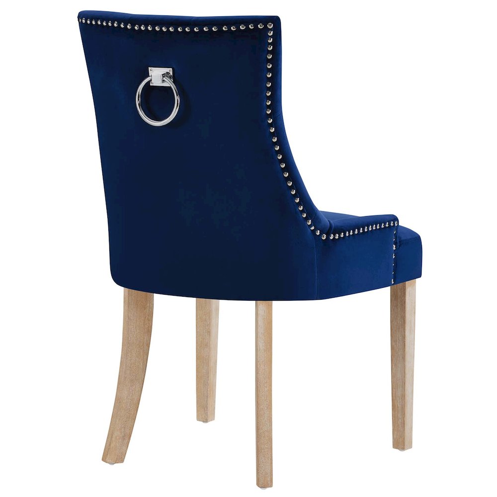 Pose Performance Velvet Dining Chair Set of 2