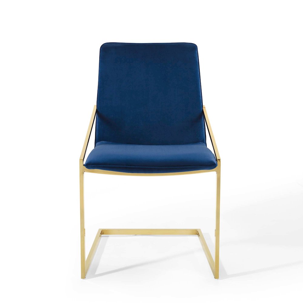 Pitch Performance Velvet Dining Armchair Set of 2