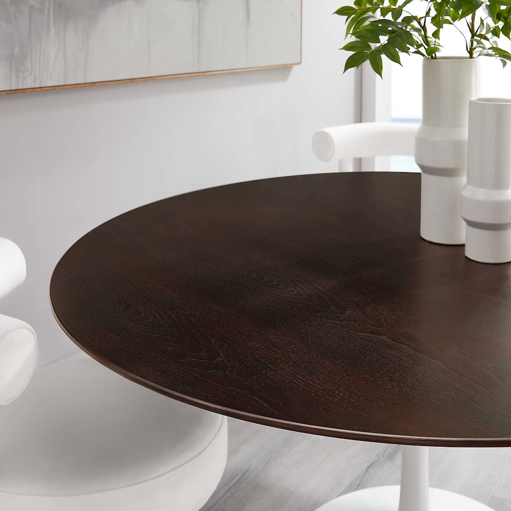 Lippa 60" Round Wood Dining Table