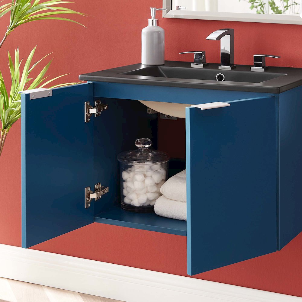 Maybelle 24" Wall-Mount Bathroom Vanity
