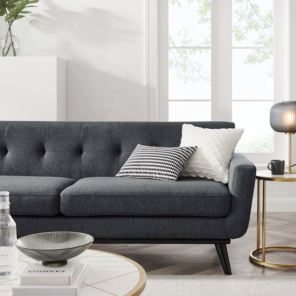 Engage Herringbone Fabric Sofa