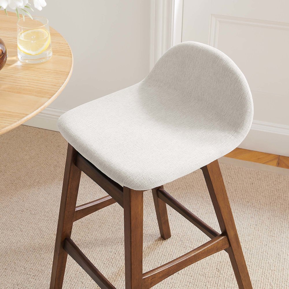 Juno Wood Bar Stool Set of 2