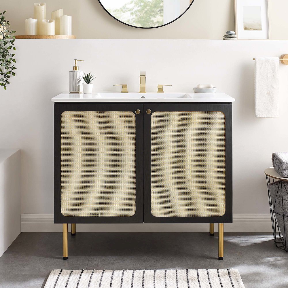 Chaucer 36" Bathroom Vanity Cabinet (Sink Basin Not Included)